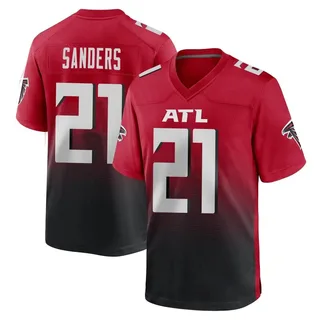Deion Sanders Atlanta Falcons Youth Game 2nd Alternate Nike Jersey - Red
