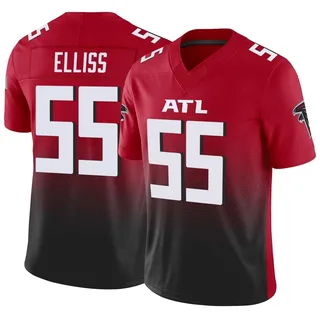 Kaden Elliss Atlanta Falcons Men's Limited Vapor F.U.S.E. Nike Jersey - Red