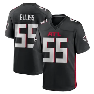 Kaden Elliss Atlanta Falcons Youth Game Alternate Nike Jersey - Black
