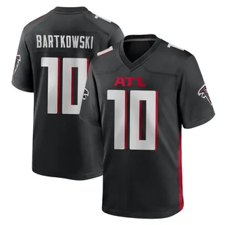 Steve Bartkowski Atlanta Falcons Men's Game Alternate Nike Jersey - Black